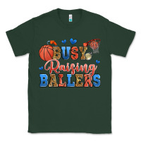 Sports Green busy raising ballers basketball Classic Tee - Zillion Design Studio