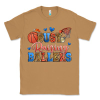Toasted Coconut busy raising ballers basketball Classic Tee - Zillion Design Studio