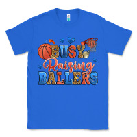 True Royal busy raising ballers basketball Classic Tee - Zillion Design Studio