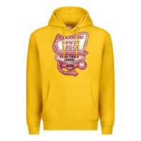 Lemon cupids howdy lodge find your cowboy open Premium Hoodie - MaliasSmallBusiness