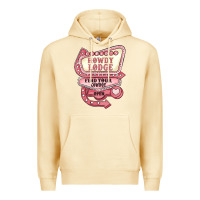 Pina Colada cupids howdy lodge find your cowboy open Premium Hoodie - MaliasSmallBusiness