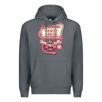 Rock cupids howdy lodge find your cowboy open Premium Hoodie - MaliasSmallBusiness