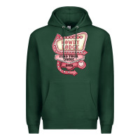 Sports Green cupids howdy lodge find your cowboy open Premium Hoodie - MaliasSmallBusiness
