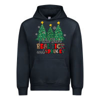 Navy i like they real thick and sprucey Urban Hoodie - MaliasSmallBusiness