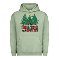 Pigment Oil Green i like they real thick and sprucey Urban Hoodie - MaliasSmallBusiness