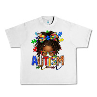Lunar Rock autism mom afro locs messy bun Urban Heavy Tee - texasbilliewilder