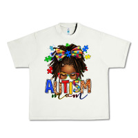 Pistachio autism mom afro locs messy bun Urban Heavy Tee - texasbilliewilder
