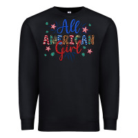 Black all american girl Premium Sweatshirt - Artiststas