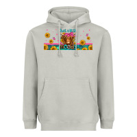 Moon Dust just a little moody long haired cow Heavyweight Hoodie - Jasminsmagicworld