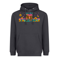 Smoke just a little moody long haired cow Heavyweight Hoodie - Jasminsmagicworld
