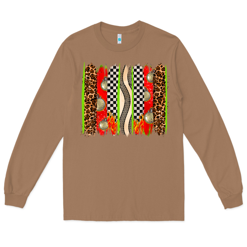 Race Brushstrokes Long Sleeve Tee by AdoDesignShop | Teevron