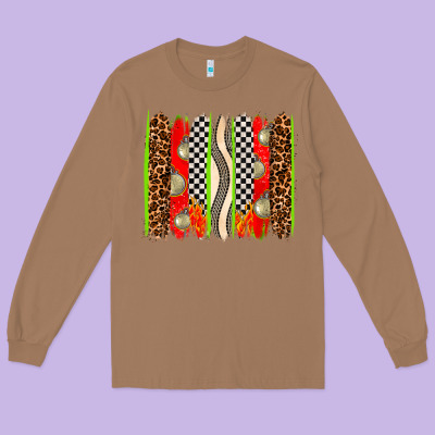 Race Brushstrokes Long Sleeve Tee Designed By Adodesignshop