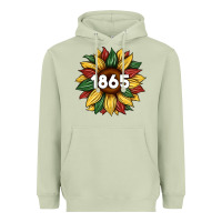 Matcha juneteenth 1865 sunflower Heavyweight Hoodie - Artiststas