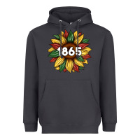 Smoke juneteenth 1865 sunflower Heavyweight Hoodie - Artiststas