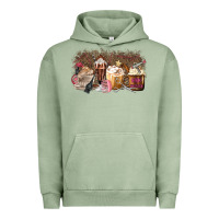 Pigment Oil Green Hair Dresser Coffee Cups Urban Hoodie - MaliasSmallBusiness