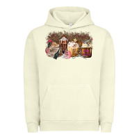 Pigment Pistachio Hair Dresser Coffee Cups Urban Hoodie - MaliasSmallBusiness