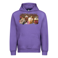 Tulip Hair Dresser Coffee Cups Urban Hoodie - MaliasSmallBusiness