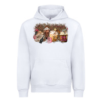 White Hair Dresser Coffee Cups Urban Hoodie - MaliasSmallBusiness