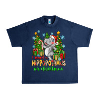 I Want A Hippopotamus For Christmas Urban Heavy Tee | Teevron