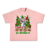 Salmon i want a hippopotamus for christmas Urban Heavy Tee - Zillion Design Studio