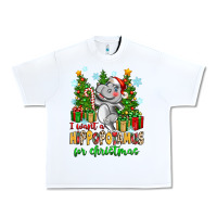 White i want a hippopotamus for christmas Urban Heavy Tee - Zillion Design Studio