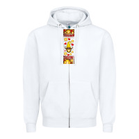 White softball football penwraps Zipper Hoodie - HRA Design Shop