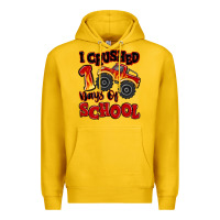 Lemon i crushed 100 days of school monster truck Premium Hoodie - MaliasSmallBusiness