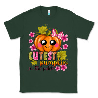 Sports Green Cutest Pumpkin In The Patch Classic Tee - texasbilliewilder