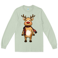 Matcha cute reindeer Long Sleeve Tee - RanaPortraitStore