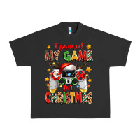 Pigment Black i paused my game for christmas Urban Heavy Tee - Zillion Design Studio