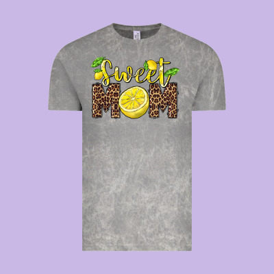 Sweet Mom Lemon Vintage Tee Designed By Barkaloodesign