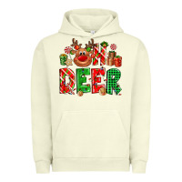 Pigment Pistachio Oh deer Reindeer Urban Hoodie - NancyCooperArtShop