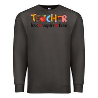 Smoke teacher love inspıre care wıth  and pen Premium Sweatshirt - Artiststas