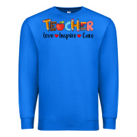 True Royal teacher love inspıre care wıth  and pen Premium Sweatshirt - Artiststas