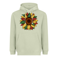 Matcha juneteenth sunflower Heavyweight Hoodie - Artiststas