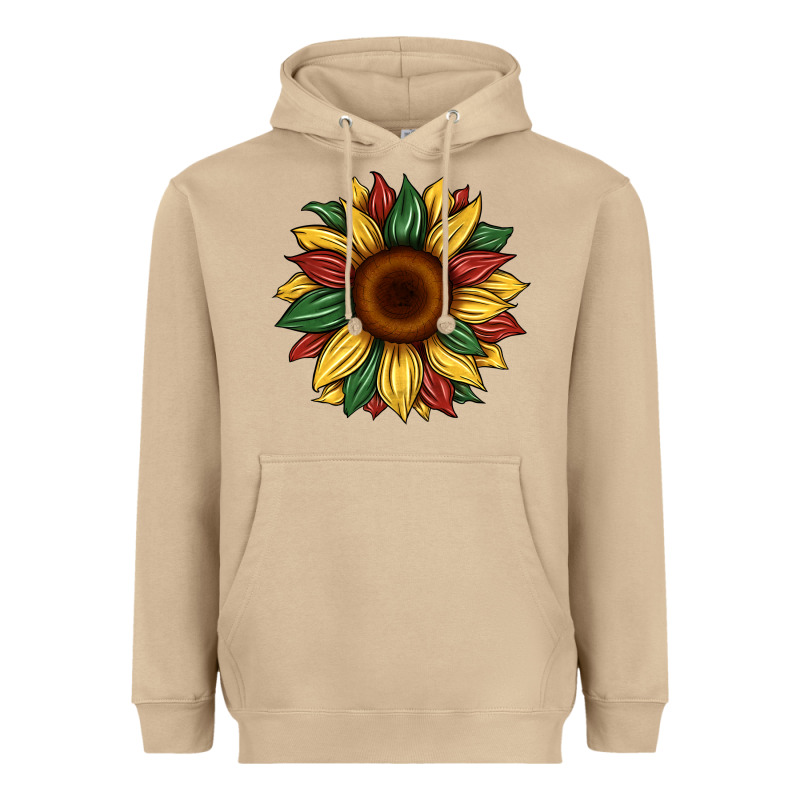 Juneteenth Sunflower Heavyweight Hoodie by Artiststas | Teevron