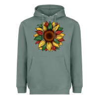 Sage juneteenth sunflower Heavyweight Hoodie - Artiststas