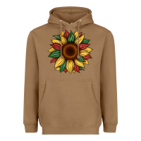 Toasted Coconut juneteenth sunflower Heavyweight Hoodie - Artiststas