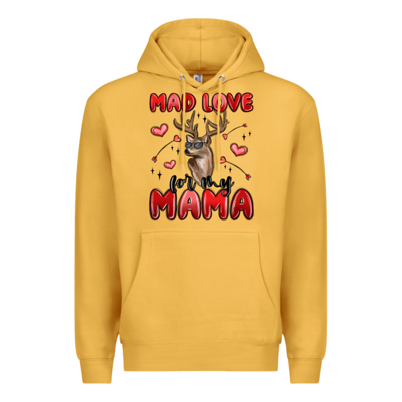 Mad Love For My Mama Premium Hoodie by MaliasSmallBusiness | Teevron