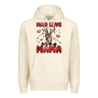 Sandshell mad love for my mama Premium Hoodie - MaliasSmallBusiness