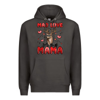 Smoke mad love for my mama Premium Hoodie - MaliasSmallBusiness