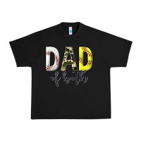 Black dad of both with softball and baseball Urban Heavy Tee - texasbilliewilder