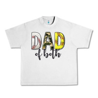 Lunar Rock dad of both with softball and baseball Urban Heavy Tee - texasbilliewilder