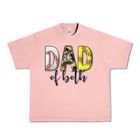 Salmon dad of both with softball and baseball Urban Heavy Tee - texasbilliewilder