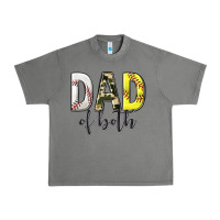 Tornado dad of both with softball and baseball Urban Heavy Tee - texasbilliewilder