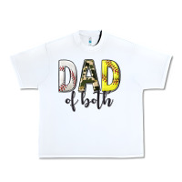 White dad of both with softball and baseball Urban Heavy Tee - texasbilliewilder