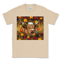 Mushroom christmas highland cow tumbler Classic Tee - RanaPortraitStore