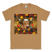 Toasted Coconut christmas highland cow tumbler Classic Tee - RanaPortraitStore