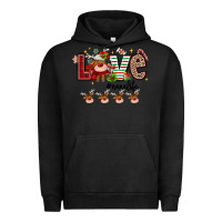 Pigment Black love christmas Urban Hoodie - MaliasSmallBusiness