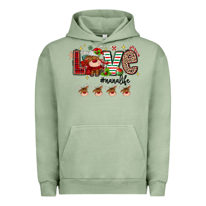 Love Christmas Urban Hoodie by MaliasSmallBusiness | Teevron